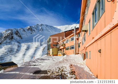 Mt. Kisokoma in winter, Senjojiki Station Mt. Kisokoma in winter, Senjojiki Station 131553931