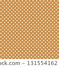 Brown color with Japanese Shippo pattern 131554162