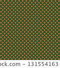 Japanese Shippo pattern in green 131554163