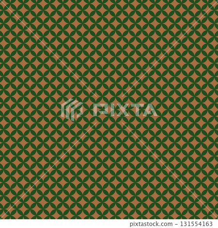 Japanese Shippo pattern in green Japanese Shippo pattern in green 131554163