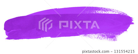 purple watercolor background. Artistic hand paint. Isolated on transparent background. 131554215