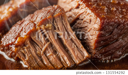 Juicy Braised Galbijjim Short Ribs with Steam Juicy Braised Galbijjim Short Ribs with Steam 131554292