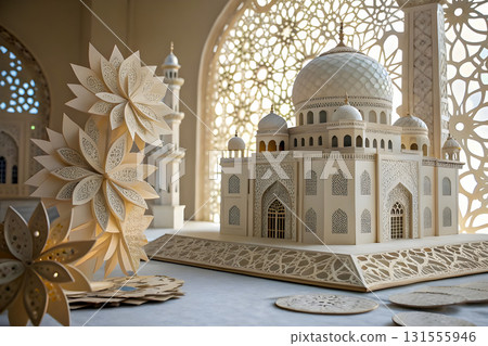 detail of the facade of the historical cemetery 131555946