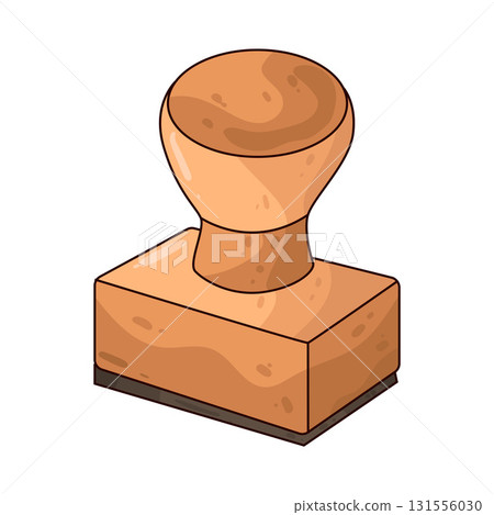 illustration of Rubber Stamp 131556030