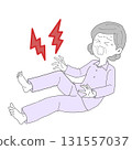 腿抽筋的老年婦女 2 131557037