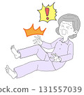 腿抽筋的老年婦女 3 131557039