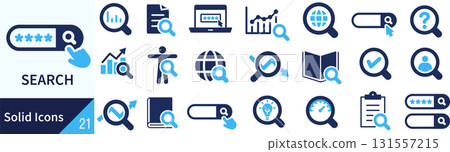 向量研究剪影圖示集 向量研究剪影圖示集 131557215