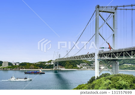 Kanmon海峽和Kanmon橋樑 131557699