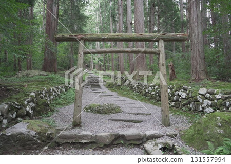 福井縣平泉寺白山神社的風景 福井縣平泉寺白山神社的風景 131557994