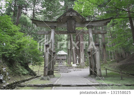 福井縣平泉寺白山神社的風景 福井縣平泉寺白山神社的風景 131558025