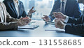 討論和推動 DX 實施和數位轉型的企業會議 131558685