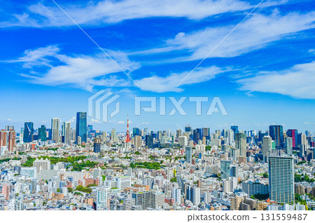 東京都市風景 131559487