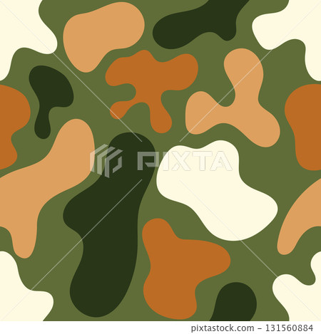 camouflage seamless pattern 131560884