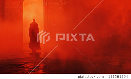 Enigmatic Surreal Vampires in Soft Crimson Light .Mysterious Creatures of the Night Enigmatic Surreal Vampires in Soft Crimson Light .Mysterious Creatures of the Night 131561394