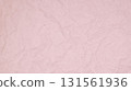 textured crumpled paper background, light pink crumpled paper background 131561936