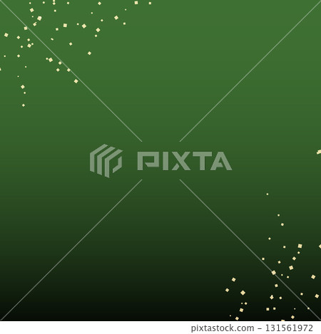 日式綠色漸層背景與金箔 131561972