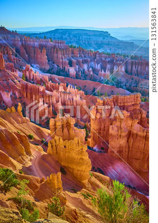 Bryce Canyon Thor's Hammer Hoodoos at Sunrise from Sunset Point Bryce Canyon Thor's Hammer Hoodoos at Sunrise from Sunset Point 131563841
