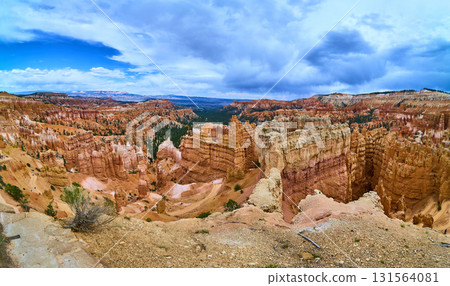 Panorama of Hoodoos and Red Rock Formations at Bryce Point Bryce Canyon National Park Panorama of Hoodoos and Red Rock Formations at Bryce Point Bryce Canyon National Park 131564081