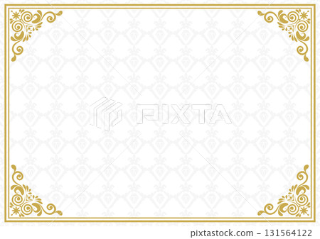 Patterned antique frame background 48 131564122