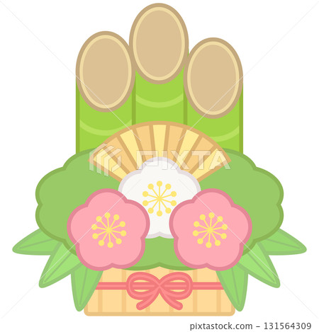 Kadomatsu (with lines) Kadomatsu (with lines) 131564309