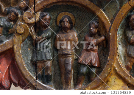 Scourging at the Pillar, Mysteries of the Rosary Scourging at the Pillar, Mysteries of the Rosary 131564829