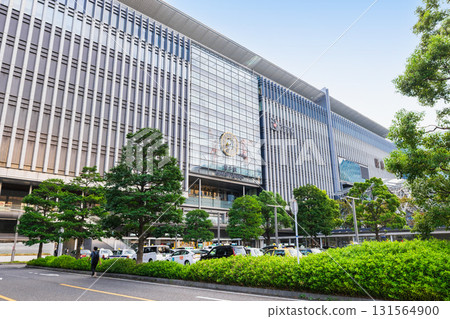 Fukuoka Hakata Station Hakata Exit Morning view Fukuoka Hakata Station Hakata Exit Morning view 131564900