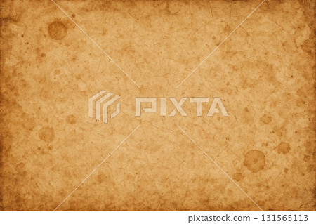 Vintage style old paper background | Brown antique texture 131565113