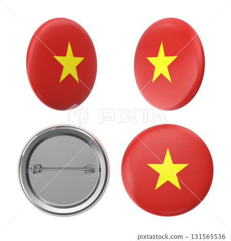 Vietnam Flag Badges Patriotic Button Pin Set Vietnam Flag Badges Patriotic Button Pin Set 131565536