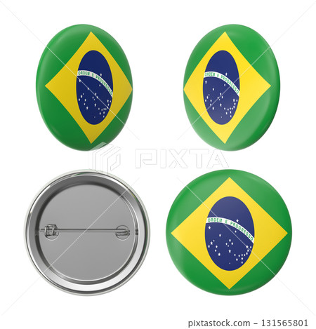 Brazil flag button badges patriotic souvenir amp collectible items 131565801