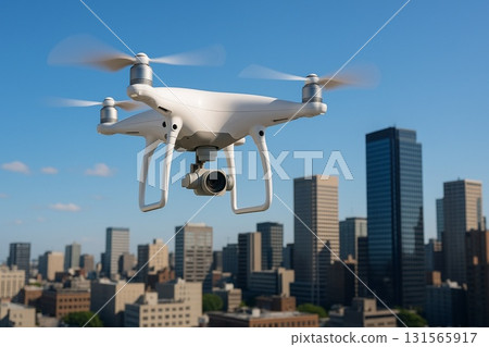 Drones and Cityscapes | Aerial Photography, Technology, and Smart Cities 131565917