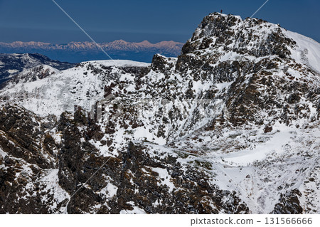 Winter in the Yatsugatake Mountain Range: Yokodake Main Peak, Iodake, Myoko, and Hiuchi Mountain Range Winter in the Yatsugatake Mountain Range: Yokodake Main Peak, Iodake, Myoko, and Hiuchi Mountain Range 131566666
