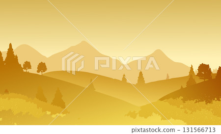 秋天的黃色背景圖 131566713