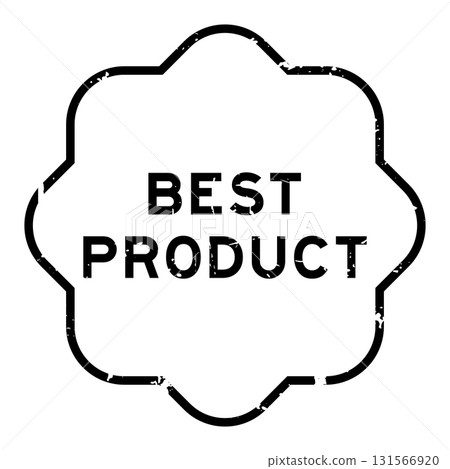 Grunge black best product word rubber seal stamp on white background Grunge black best product word rubber seal stamp on white background 131566920