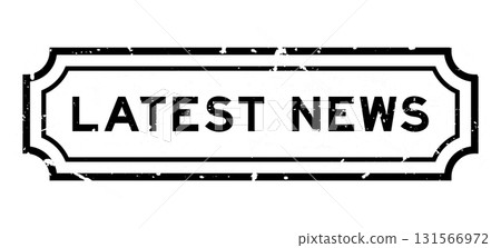 Grunge black latest news word rubber seal stamp on white background Grunge black latest news word rubber seal stamp on white background 131566972