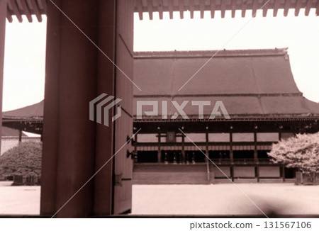 1956年的老照片，京都御所紫辰殿 131567106