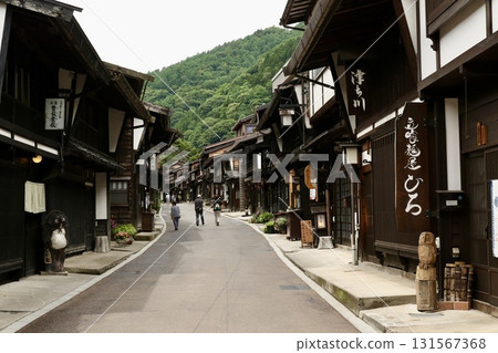 奈良井宿的傳統街道景觀 131567368