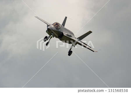 F-35 approaching for landing 131568538