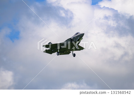 F-35 approaching for landing 131568542