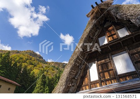 五簇山的秋天:世界遺產相倉合掌村 五簇山的秋天:世界遺產相倉合掌村 131568571