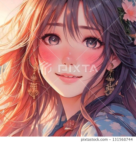 年輕的女士的肖像 131568744