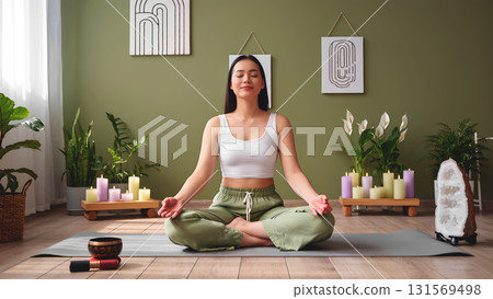 Holistic Health Mental Well-Being: Highlight breathwork, sound healing, and alternative therapies in holistic health and mental well-being. 131569498