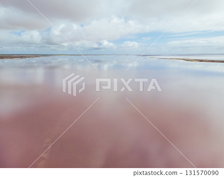 Lake Tyrrell in Victoria Australia 131570090