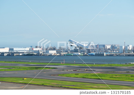 從羽田機場起飛的飛機 131570185