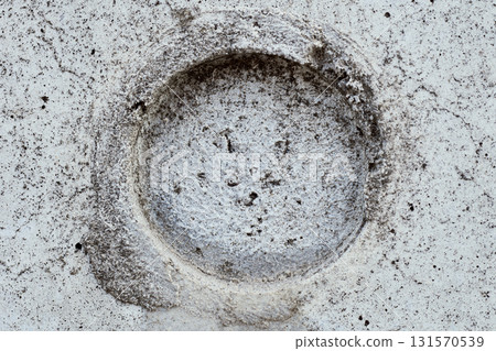 又舊又髒的混凝土牆紋理 灰色粗糙的紋理背景 131570539