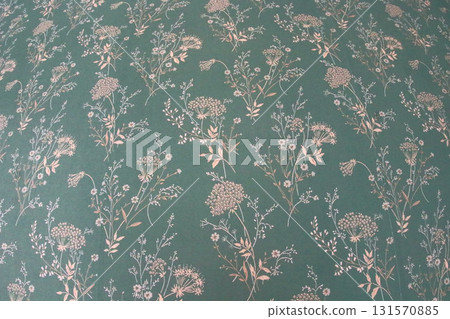 White flowers seamless pattern 131570885
