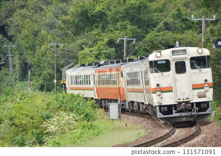高山本線 Kiha 40 系列 JR 中央雙色列車 高山本線 Kiha 40 系列 JR 中央雙色列車 131571091