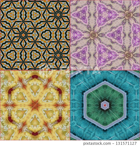 Embroidery design. Specially made for stitch work or printing on cloth, dress, carpet, shawls, pillowcase, curtain, wall covering, floor mat etc. Mixed motifs collected from Indian and Chinese culture 131571127