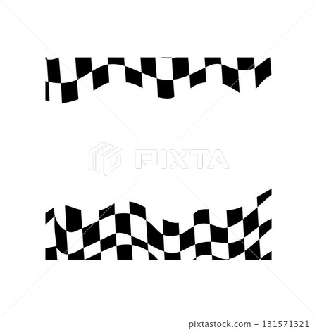 racing flag finish flag Checkered Flag Corner Element racing flag finish flag Checkered Flag Corner Element 131571321