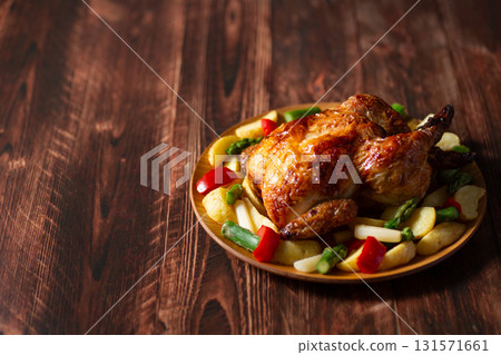Roast chicken 131571661