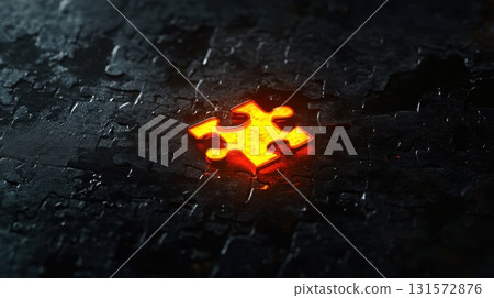 Glowing Puzzle Piece Solution Found. Glowing Puzzle Piece Solution Found. 131572876
